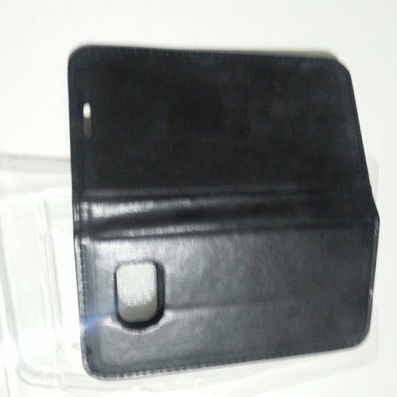 Blackweb 2-in-1 Magnetic Wallet Case For Galaxy S7  Black - Picture 4 of 4